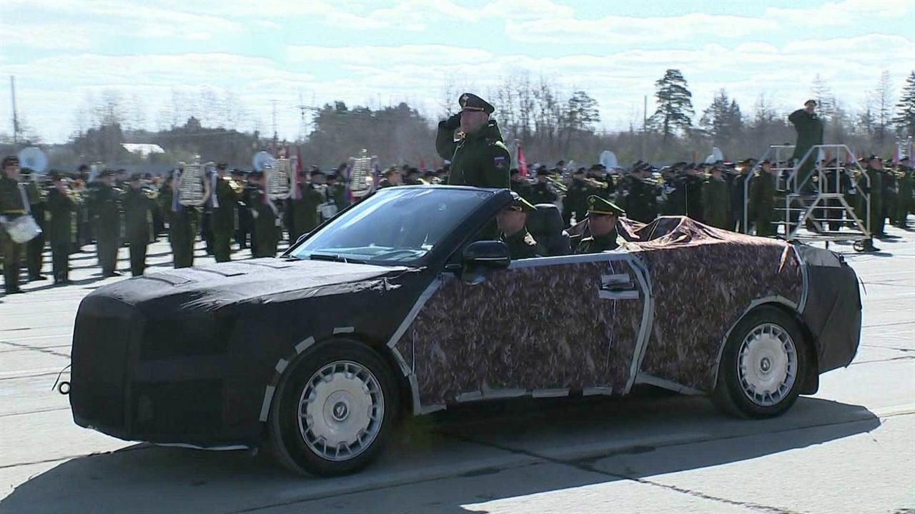 На подмосковном полигоне Алабино состоялась репетиция парада в честь Дня Победы