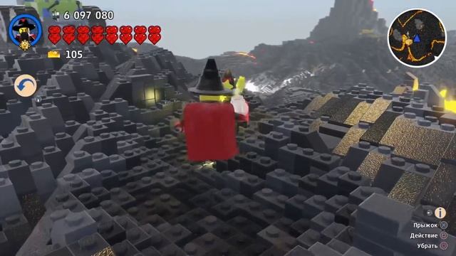 Lego Worlds прохождение #37 лучшая серия, дракон и мастер драконов смотреть онлайн