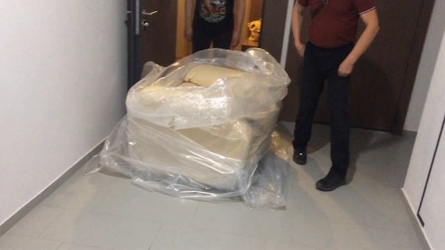 Видео с доставки кресла реклайнера-4. Заказ кресел на сайте Kreslo-Recliner.ru