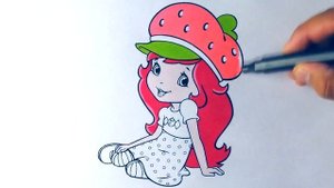 Ягодные приключения Раскраски Для Девочек  Шарлотта Земляничка Раскраска для Детей