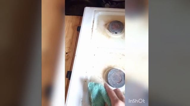 Как отмыть плиту от старых пригоревших загрязнений ? смотреть онлайн