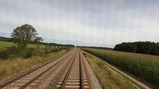 4K Führerstandsmitfahrt BR 264 Kempten - Kaufbeuren - Buchloe - Augsburg ( Cabview ) смотреть онлайн