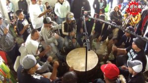 War Paint Singers Crow Hop Song @ Thief River Powwow 2016