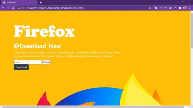 Ui/Ux To Web Design Bangla | Ui Ux To Html Css Bangla | Firefox web design 2023
