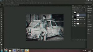 How to make GLITCH EFFECT in Photoshop II Photoshop Tutorial  ll RJ CREATIONS