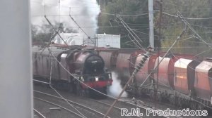 LMS Jubilee 45699 'Galatea' roars up Shap 23/10/13