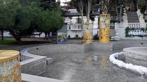 Центральный пляж набережная Алушта сегодня