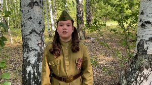 Игорь Витюк, "Победу одержит Российский солдат", читает Варвара Кайгородова, 11 лет,
