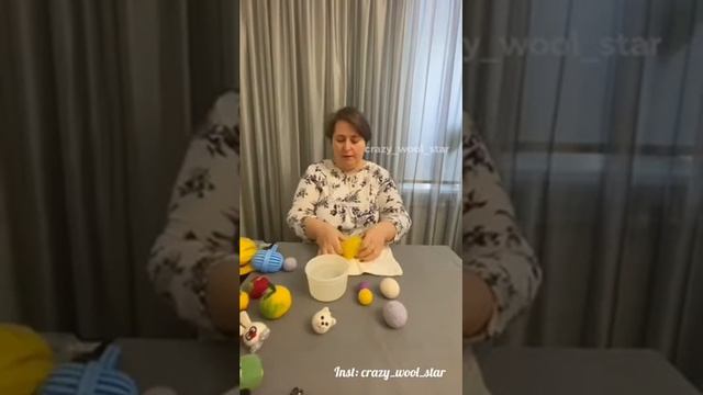 Мастер-класс по изготовлению шариков из шерсти смотреть онлайн