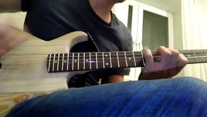 самодельная гитара из ели