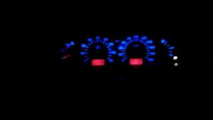 приборка ваз 2115 синяя подсветка)