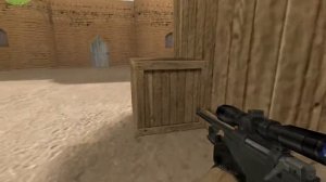 как играть и точно целиться с awp в кс 1,6