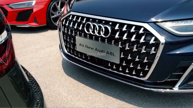 2023 new Audi A8L outdoor video