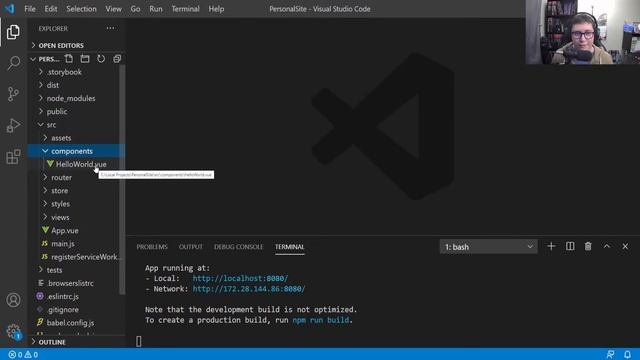 VueJS 2.x - How to run the project locally