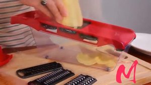 Терка для овощей/овощерезка/слайсер/универсальная/с контейнером/6в1/для шинковки овощей, фруктов