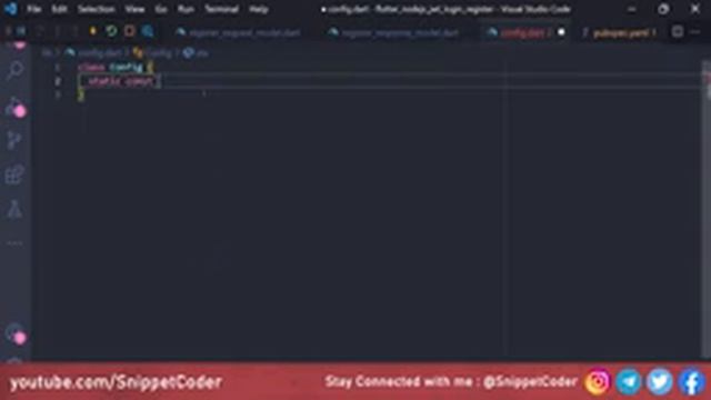 Flutter Login & Register with Node JS Rest API