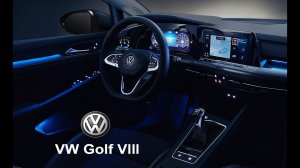 Volkswagen Golf 8 2020 - Детали ИНТЕРЬЕРА.