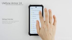 Ulefone Armor 24 - UI and Settings