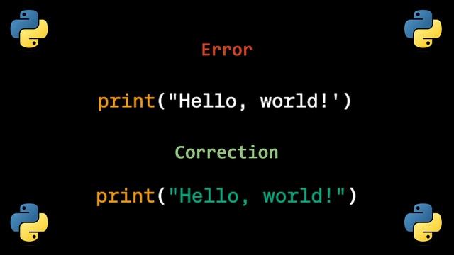 HOW TO DO HOW TO SOLVE SYNTAXERROR FOR BEGINNERS IN PYTHON ?
