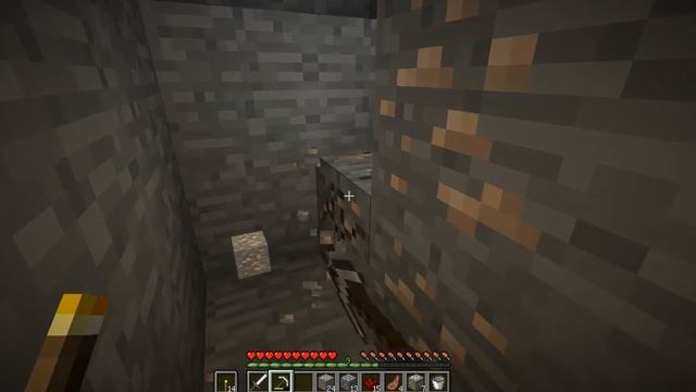 УДАЧНЫЙ ПОХОД В ШАХТУ! МНОГО РУД! Minecraft mods #2! смотреть онлайн