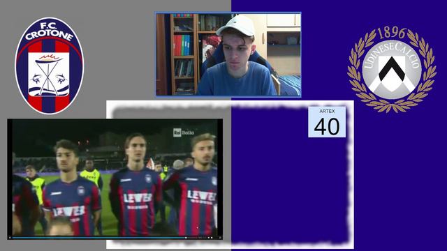 CROTONE vs UDINESE Live Streaming ITA + Commento! смотреть онлайн
