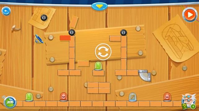 rube`s lab level 13 3 stars смотреть онлайн