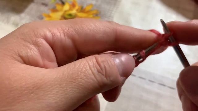 Азы вязания. Набор петель на Спицы. Учимся вязать резинку. смотреть онлайн