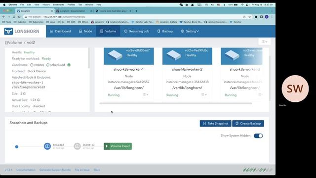 Longhorn v1.3: Snapshot Prune смотреть онлайн
