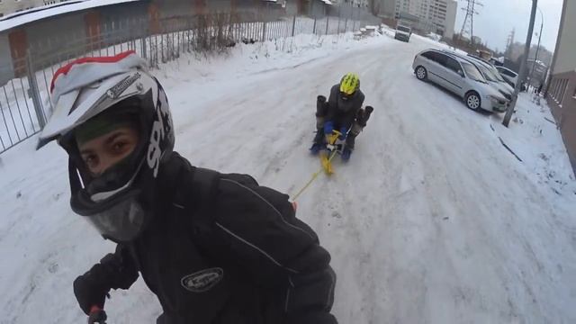 VLOG:НА СНЕГОХОДЕ В НЕБЕСА\DEMIDOV IVAN смотреть онлайн