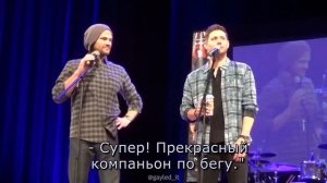 Истории Миннеаполиса: колени Эклза, коны Сверхъестественного Джаред Паделеки и Дженсен Эклз