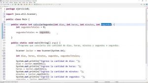 Cómo Convertir Varias UNIDADES de TIEMPO a SEGUNDOS en JAVA | Con Funciones | #8