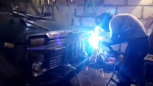 Нива кенгурятник на силовой бампер своими руками