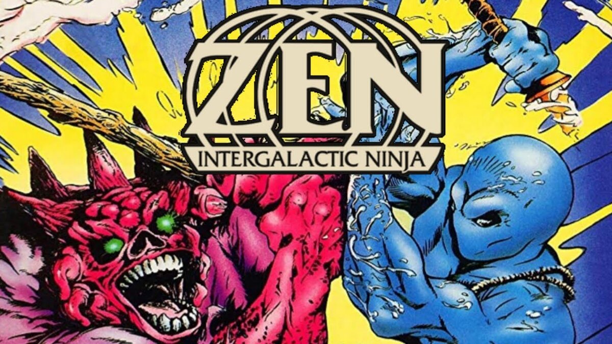 Zen Intergalactic Ninja прохождение на русском языке с взломом на энергию Dendy NES Nintendo Famicom