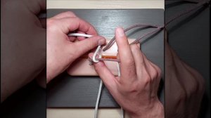 Хирургические узлы. Часть 6.  Передний способ  I пальцем. Surgical knots. Part 6