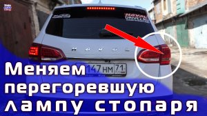 HAVAL H6. Замена лампы стоп сигнала на Хавейл Н6