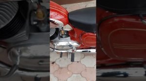 Ява 350 Старушка работа двигателя