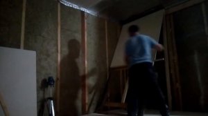 монтаж гвл на потолок в одиночку