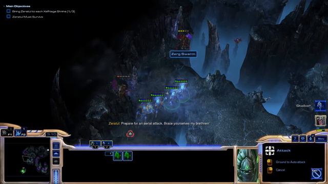 Starcraft 2 - Whispers of doom speedrun смотреть онлайн