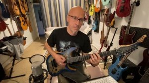 Schecter Reaper 6FR-S Обзор одной моей любимой гитары. За одно поиграл