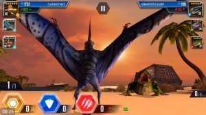Птеродактиль Режим Сценария и Водная Арена Jurassic World The Game прохождение на русском 240