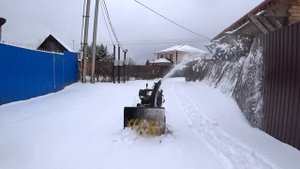 Снегоуборщик ЗВЕРЬ ! Снегоуборщик Апгрейд! Snowblower Mad !  Снегоотбрасыватель  CHAMPION 1170e.