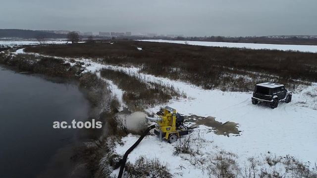 Дизельная мотопомпа Atlas Copco PAS 150 MF смотреть онлайн