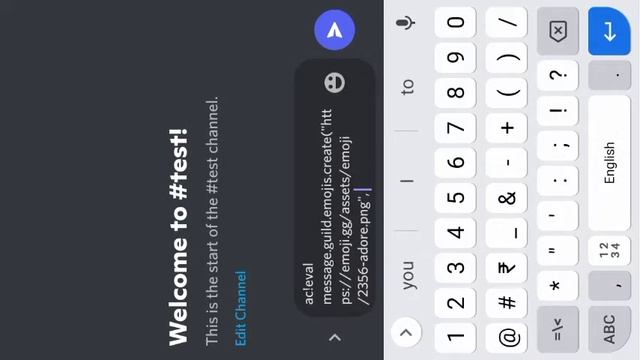 How to create emoji using discord.js bot #discordjs #js