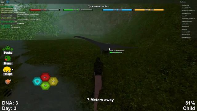 БИТВА ДИНОЗАВРОВ!!! - РОБЛОКС / ROBLOX НА РУССКОМ смотреть онлайн