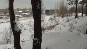 Тепловоз ТЭП70 с пригородным поездом Наб. Челны - Ижевск