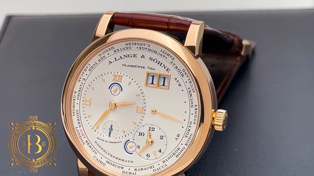 A. Lange & Sohne Lange 1 Time Zone 41.9 mm 116.032 смотреть онлайн