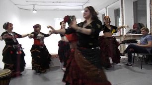 Студия трайбл танца "МамАджа" на осеннем фримаркете (Архивное видео 2019)