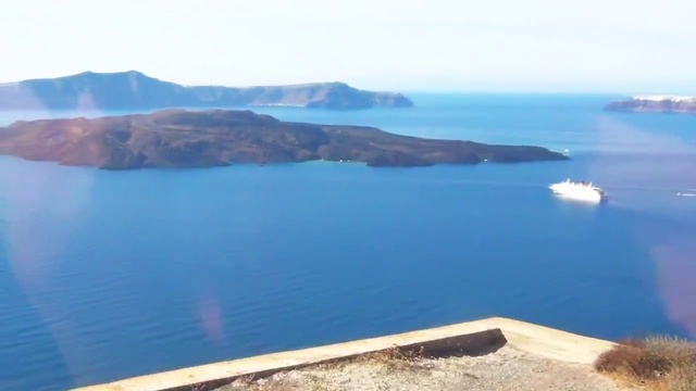 NikaDim. The goodbye Fira. Santorini.