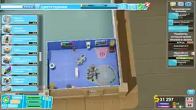 Two Point Hospital, прохождение на русском, #26 Черепахоголовость смотреть онлайн