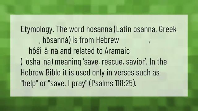 What is the spiritual meaning of Palm Sunday?